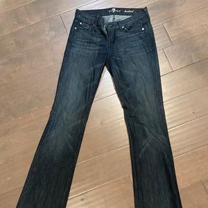 7 For All ManKind boot cut jeans